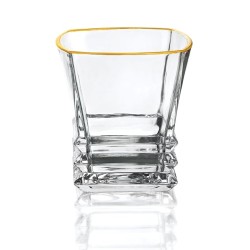 Crystal Whisky Glass 350ml - Set of 6 Pcs YG19545