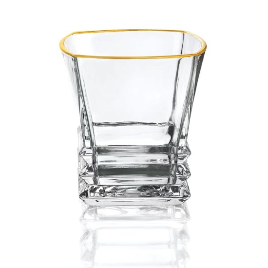 Crystal Whisky Glass 350ml - Set of 6 Pcs YG19545