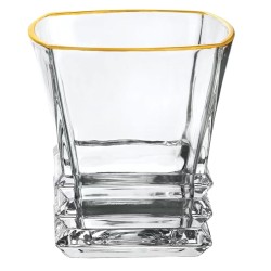 Crystal Whisky Glass 350ml - Set of 6 Pcs YG19545