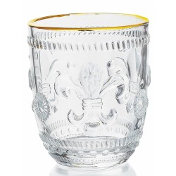 Crystal Whisky Glass - 340 ml Set of 6 Pc YG19554