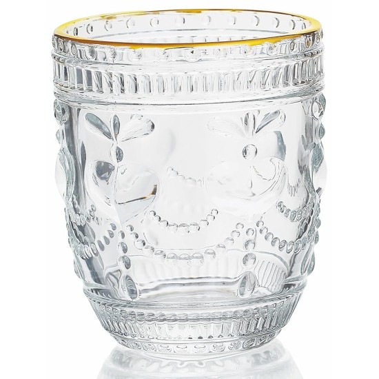 Crystal Whisky Glass 340ml Set of 6 Pc YG19555