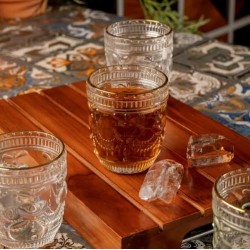 Crystal Whisky Glass 340ml Set of 6 Pc YG19555