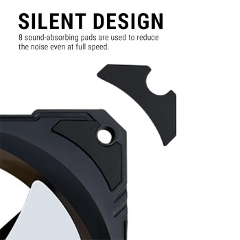 Ant Esports Superflow 120 ARGB V2, RGB Sync, Hydro Bearing, PWM Control, 1200 RPM Case Fan/Cooler Ant Esports Superflow 120 ARGB V2, RGB Sync, Hydro Bearing, PWM Control, 1200 RPM Case Fan/Cooler