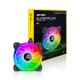 Ant Esports Superflow 120 ARGB V2, RGB Sync, Hydro Bearing, PWM Control, 1200 RPM Case Fan/Cooler