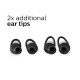 Philips Audio Tws Tat4205 Bluetooth Truly Wireless In Ear Earbuds With Mic, Ipx5, Touch Control, 20 Hr Playtime (5+15), C-Type Charging (Black)