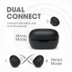 JBL C115 True Wireless in Ear Earbuds with Mic, Jumbo 21 Hours Playtime with Quick Charge, True Bass, Dual Connect, Bluetooth 5.0, Type C and Voice Assistant Support for Mobile Phones (Black)