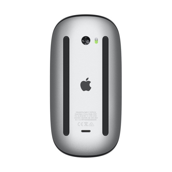 Apple Magic Mouse - Black Multi-Touch Surface - USB