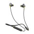 Infinity - JBL Glide 120, in Ear Wireless Earphones with Mic, Deep Bass, Dual Equalizer, 12mm Drivers, Premium Metal Earbuds, Comfortable Flex Neckband, Bluetooth 5.0, IPX5 Sweatproof (Black & Yellow)