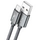 Wayona 6FT 2.8A WC2CG1 2 m USB Type C Cable  (Compatible with Type C Mobile Device, Grey, One Cable)