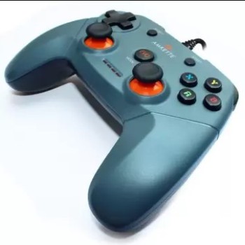 AMKETTE Evo Elite Wired PC Gaming for PC/PS3/Android with Xinput Support USB Gamepad  (Concrete Grey, For PC)