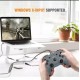 AMKETTE Evo Elite Wired PC Gaming for PC/PS3/Android with Xinput Support USB Gamepad  (Concrete Grey, For PC)