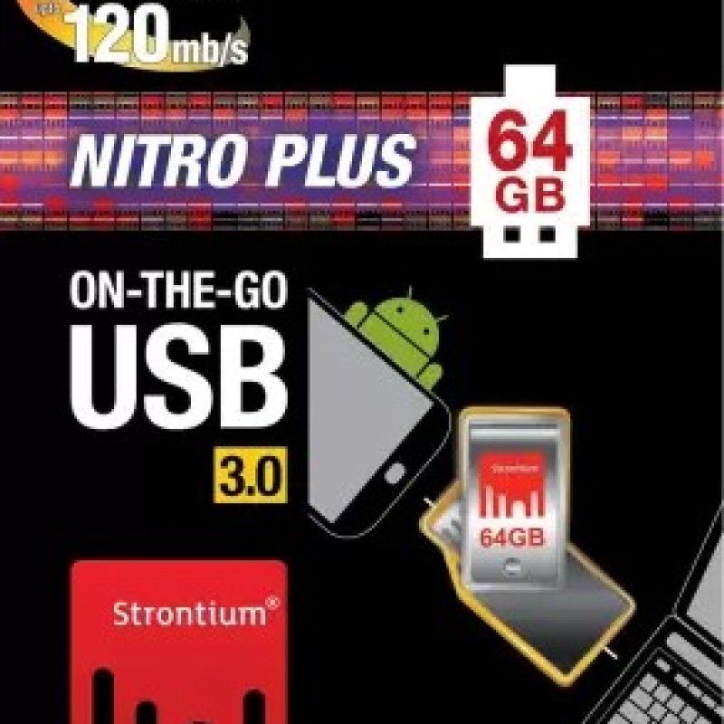 Strontium Nitro Plus 64 GB Pen Drive (Silver) Strontium Nitro Plus 64 GB Pen Drive (Silver)
