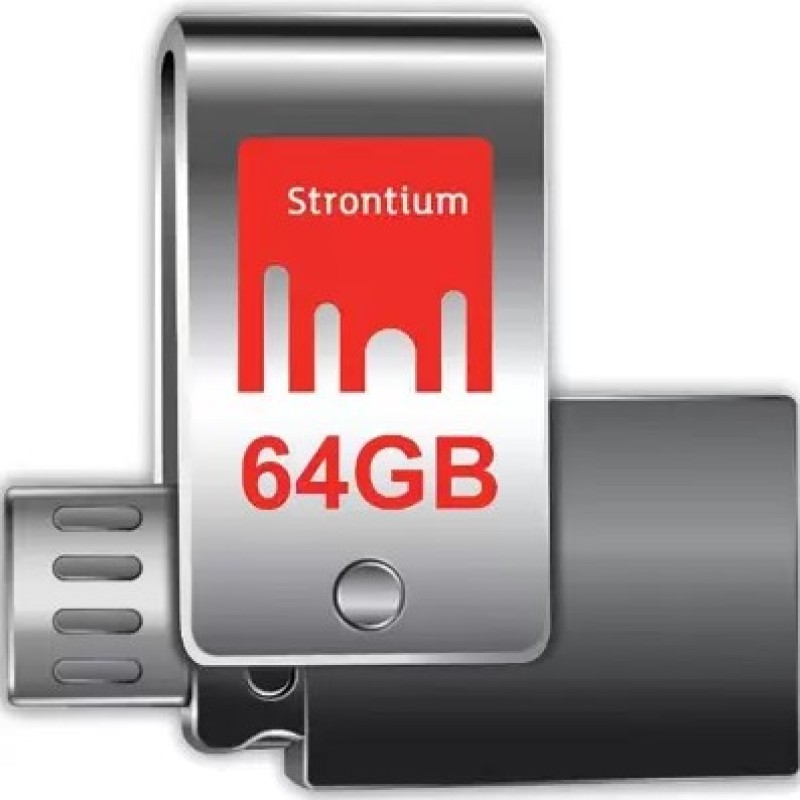 Strontium Nitro Plus 64 GB Pen Drive (Silver) Strontium Nitro Plus 64 GB Pen Drive (Silver)