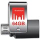 Strontium Nitro Plus 64 GB Pen Drive  (Silver)