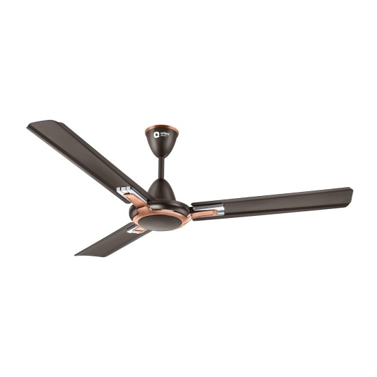 Orient Electric Apex Prime| Strong & Decorative Ceiling Fan for Home| 1200mm BEE Star Rated Energy Efficient Ceiling Fan | Anti-Rust & Long-lasting | Smoke Brown