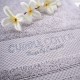 Cuddle Cotton Regalia Zero Twist Bath Towel, 600 GSM, 75 cm x 150 cm, Dove Grey