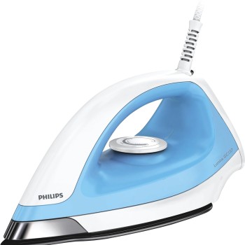 Philips GC157/02 1100-Watt Dry Iron (White/Blue)