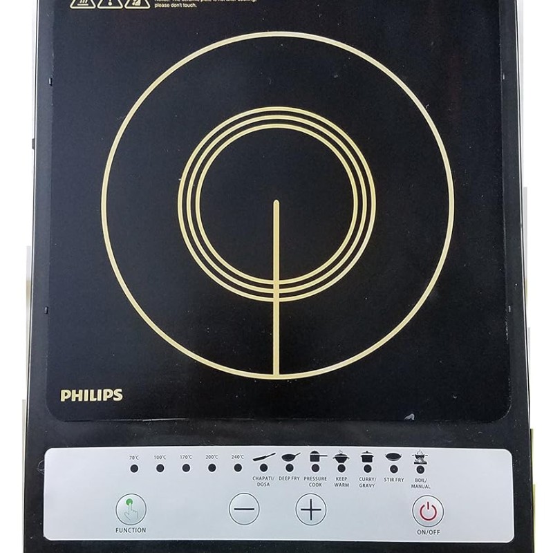 Philips HD4920 Induction Cooktop Save Energy, BLACK