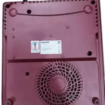 PHILIPS 2000 W Induction Cooktop Push Button  (Maroon, HD4994)