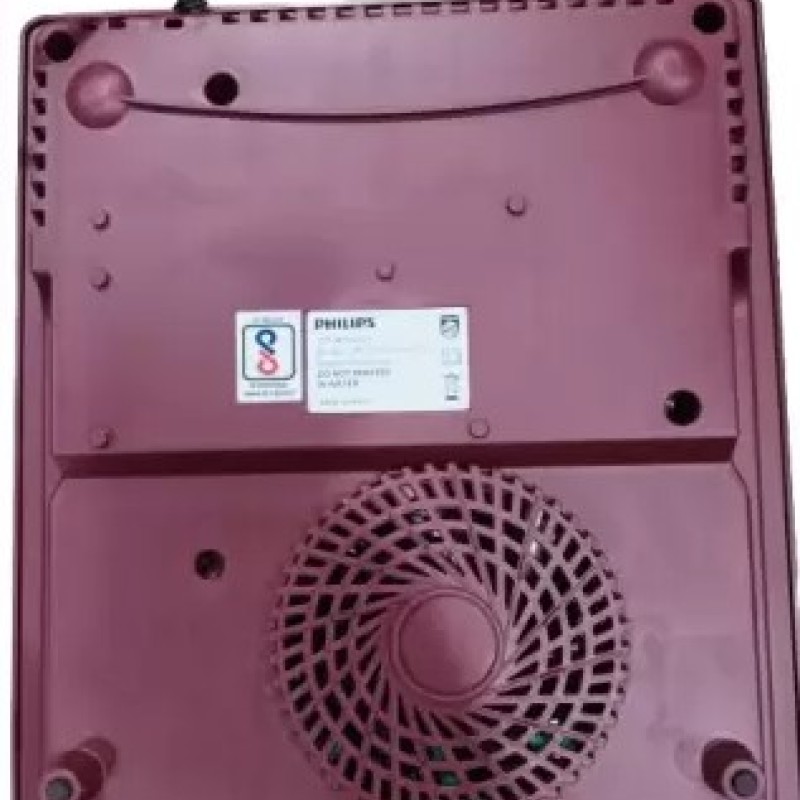 PHILIPS 2000 W Induction Cooktop Push Button  (Maroon, HD4994)