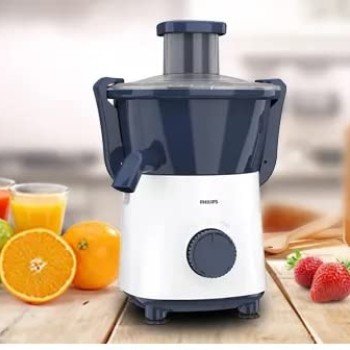 Philips Juicer HL7566/00, 500 Watts (Deep Azure) Philips Juicer HL7566/00, 500 Watts (Deep Azure)
