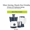 PHILIPS Juicer Mixer Grinder, HL7567/00, 500 Watts, 2 Jar (Deep Azure)