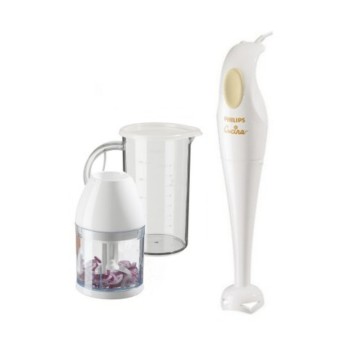 Philips HR1351/C 250-Watt Hand Blender with Chopping Attachment (White) Philips HR1351/C 250-Watt Hand Blender with Chopping Attachment (White)