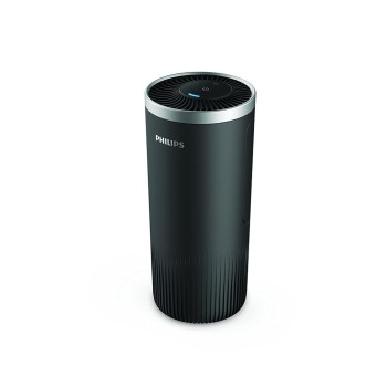 Philips Automotive Gopure Style 3601 with Hepa Filteration Captures Particles As Small As 0.004Um (Equivelant to H14 Grade), Uvc Light Eliminating 99.9% of Bacteria and Viruses - Black