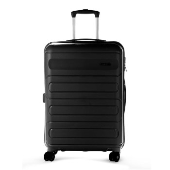POLICE Novex Trolley Bag 24 Inches, Lightweight Luggage, Polypropylene Hard, 360 Degree Rotation 4 Wheels Cabin Trolley Bag, Combination Lock