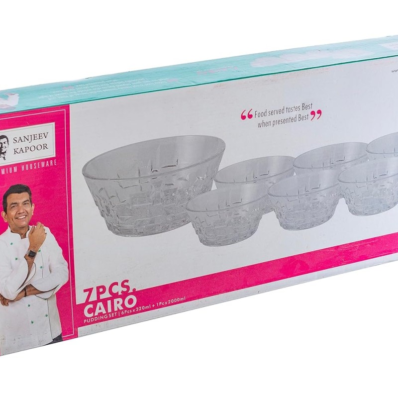CAIRO PUDDING SET OF 7 PCS CAIRO PUDDING SET OF 7 PCS