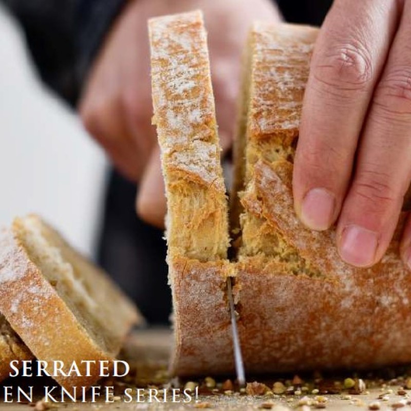 Royal Kitchen Knife Fsj-8 (Black Handle) Royal 219/B