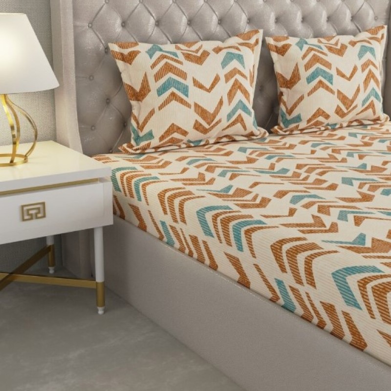 Raymond Home Cozzy 104 TC Double Bedsheet with 2 Pillow Covers Raymond Home Cozzy 104 TC Double Bedsheet with 2 Pillow Covers