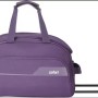 Safari LIRA 55L Strolley Duffel Bag -Purple , Luggage Bag Strolley for Men and Women