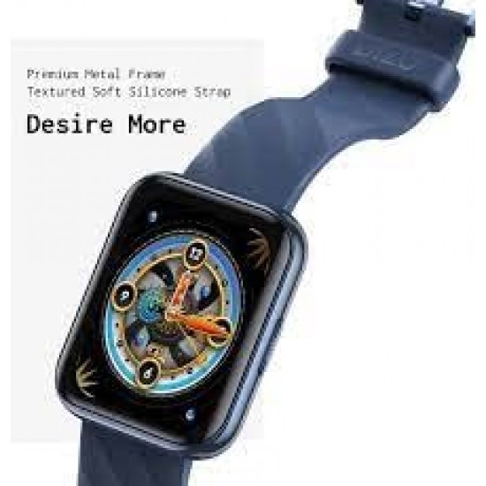 DIZO Watch D 1.8 inch Dynamic display with 550nits brightness (by realme techLife) (Blue Strap, Free Size)