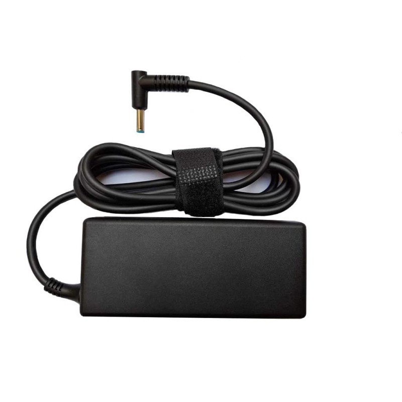 HP Original (Y5Y43AA) 65W 4.5mm Non-EM Laptop AC Adapter, Without Power-Chord, Black