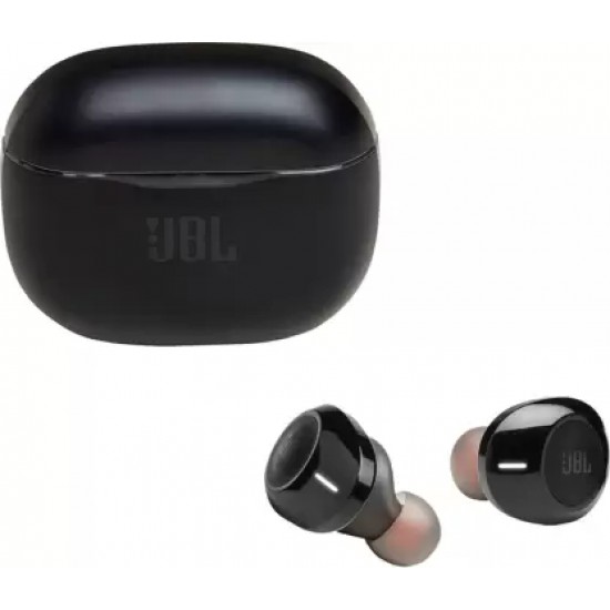 JBL Tune 120TWS Bluetooth Headset  (Black, True Wireless)