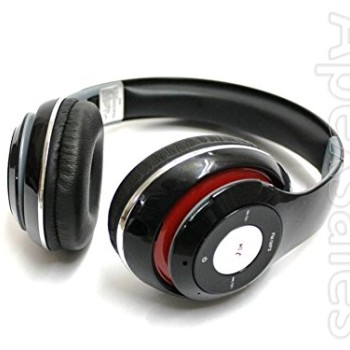 itek HD Wireless Bluetooth Headphones With Mic For iPad , iPhone, ANDROID Phones - Black