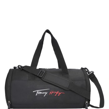 Tommy Hilfiger Unisex Freeman Gym Bag-Black
