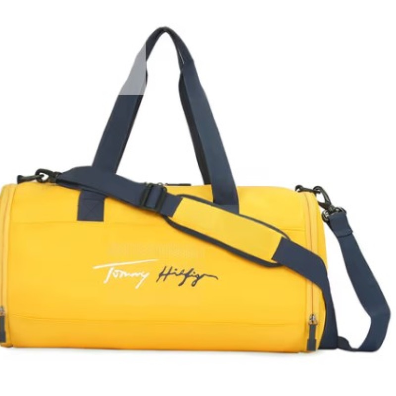 Tommy Hilfiger Unisex Freeman Gym Bag-Yellow Tommy Hilfiger Unisex Freeman Gym Bag-Yellow