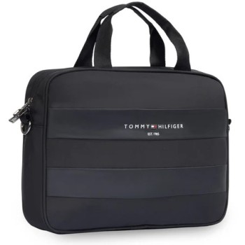 Tommy Hilfiger Mikhail Unisex 14 Inch Laptop Business Case - Black