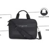 Tommy Hilfiger Mikhail Unisex 14 Inch Laptop Business Case - Black Tommy Hilfiger Mikhail Unisex 14 Inch Laptop Business Case - Black