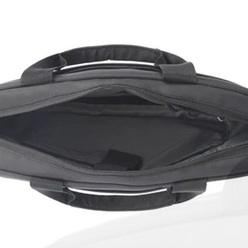 Tommy Hilfiger Mikhail Unisex 14 Inch Laptop Business Case - Black Tommy Hilfiger Mikhail Unisex 14 Inch Laptop Business Case - Black