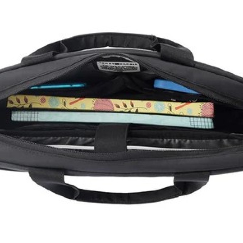 Tommy Hilfiger Mikhail Unisex 14 Inch Laptop Business Case - Black Tommy Hilfiger Mikhail Unisex 14 Inch Laptop Business Case - Black