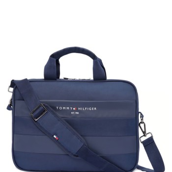 Tommy Hilfiger Mikhail Unisex 14 Inch Laptop Business Case -NAVY