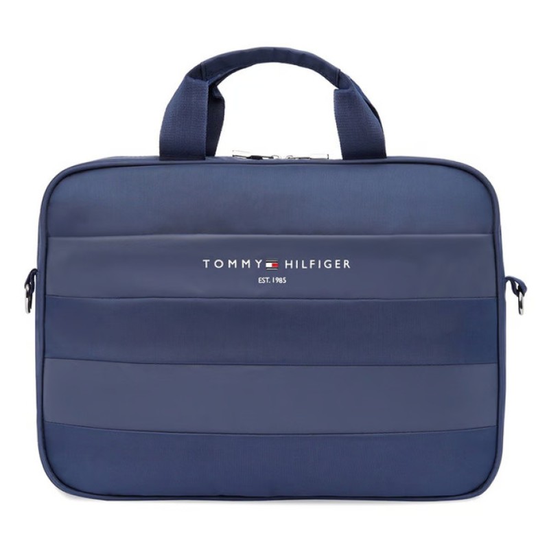 Tommy Hilfiger Mikhail Unisex 14 Inch Laptop Business Case -NAVY