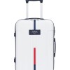 Tommy Hilfiger Wyoming Unisex Hard Luggage - White, 66Cm Medium Trolley Bag
