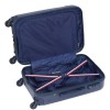 Tommy Hilfiger Wyoming Unisex Hard Luggage - Navy, 66Cm Medium Trolley Bag