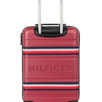 Tommy Hilfiger Thames Pro Unisex Polycarbonate Hard Luggage - Wine Small (57 Cm)