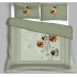 Bella Casa, Double Bedsheet Set with 2 Pillow Covers 100% Cotton -Treasure