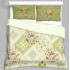 Bella Casa, Double Bedsheet Set with 2 Pillow Covers 100% Cotton -Utsav